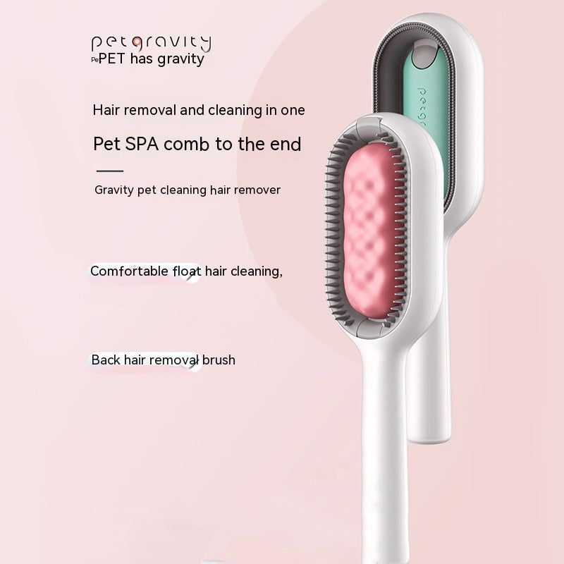 Cat Pet Cleaning Comb, Cat and Dog Hair Removal Brush, Cleaning Pet Grooming Brush, Water Injection, Massage, Pet Supplies - Jointcorp