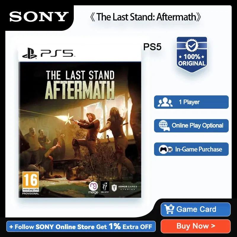 Sony PlayStation 5 The Last Stand: Aftermath PS5 Game Deals for Platform PlayStation5 PS5 Game Disks