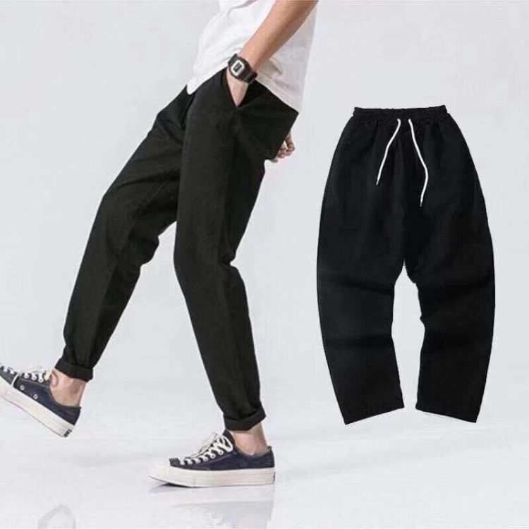 Joggers Men High Quality Spring Autumn Pants Men Slim Fit Drawstring Mens Casual Pants - Jointcorp