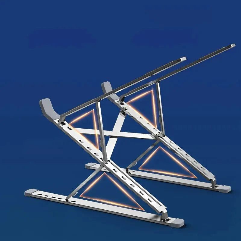 Notebook Stand Computer Lift Radiator Aluminum Foldable Vertical Height Rack Apple MacBook Lenovo Rack Accessories
