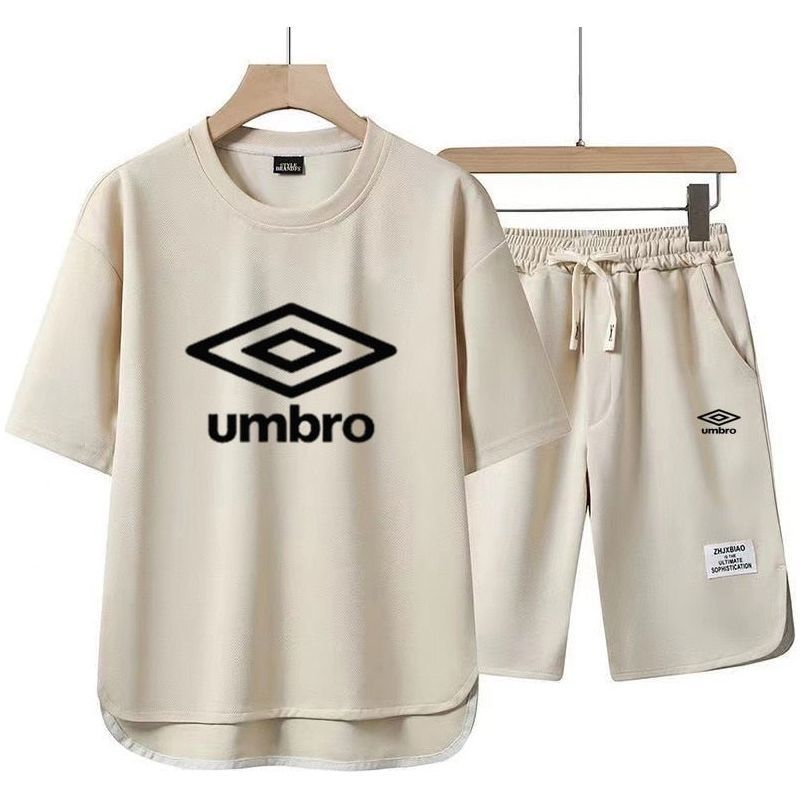 Sportswear cotton casual T-shirt and shorts set fashionable two-piece set