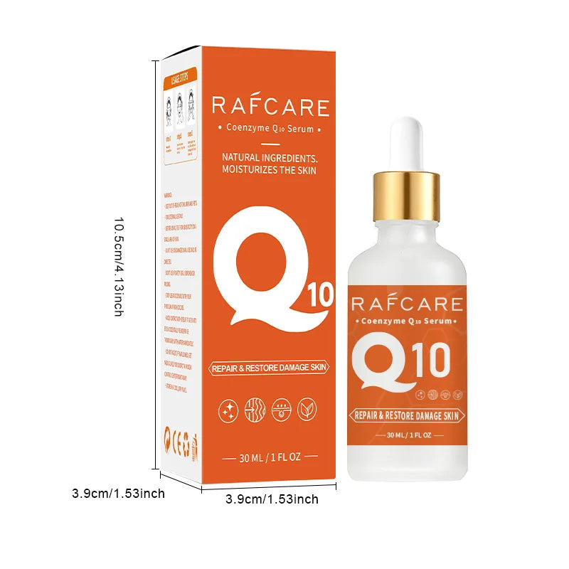 Q10 Coenzyme Remove Wrinkle Face Firming Lifting Anti-Aging Serum Fade Fine Lines Improve Puffiness Korean Skin Care Product