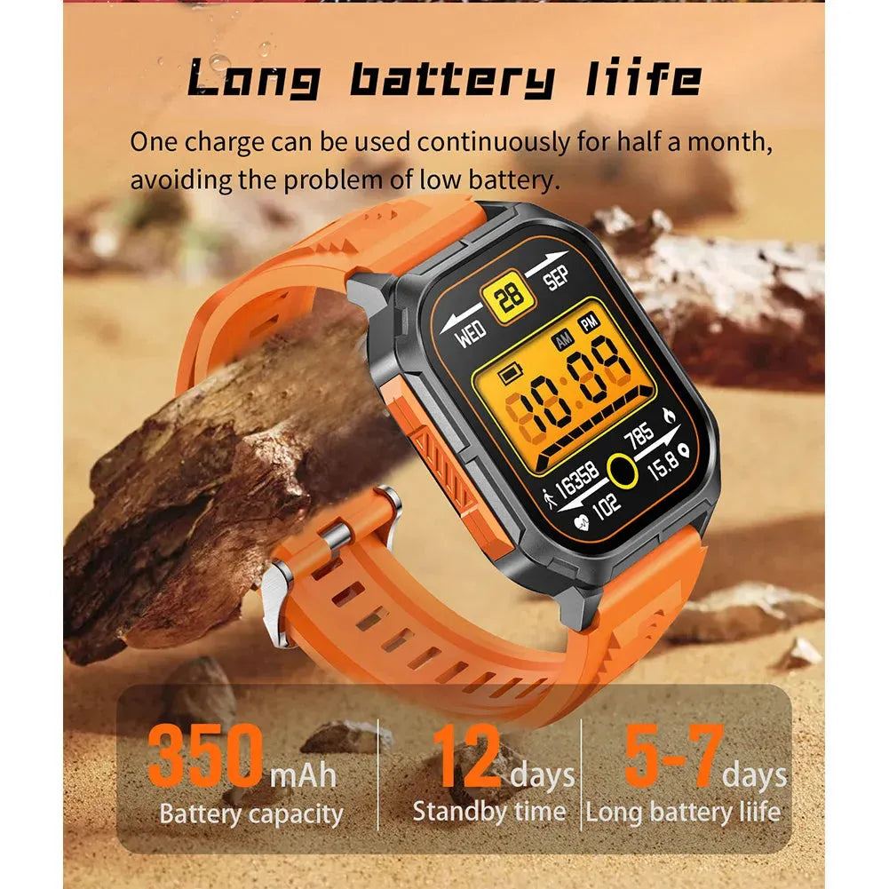 Bluetooth Call Smart Watch Men Sports Bracelet Waterproof Heart Rate Sleeping Blood Oxygen Monitor SmartWatch For IOS Android