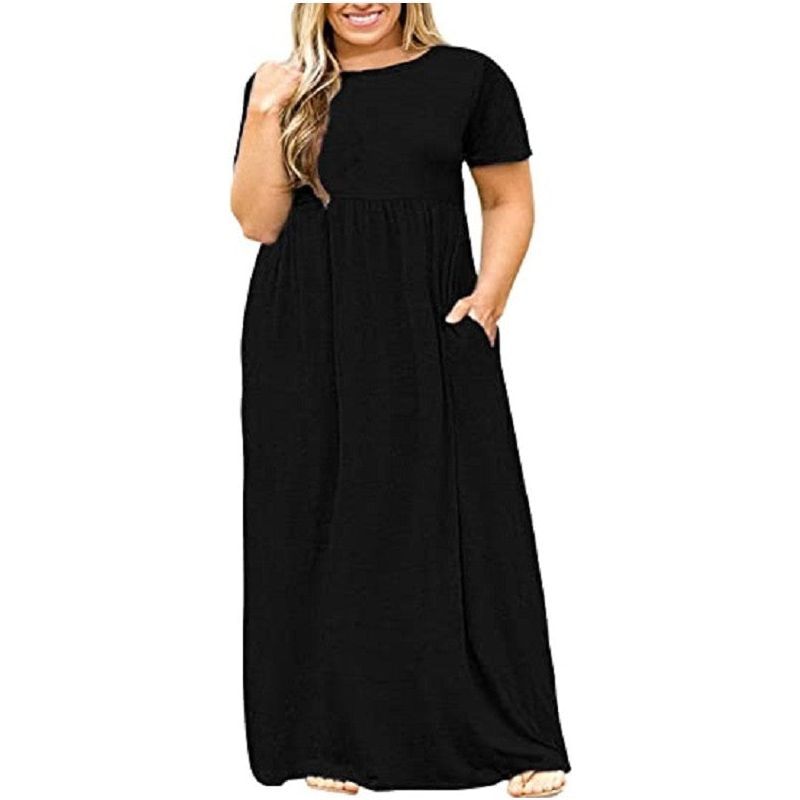 Dress for Women with Short Sleeve