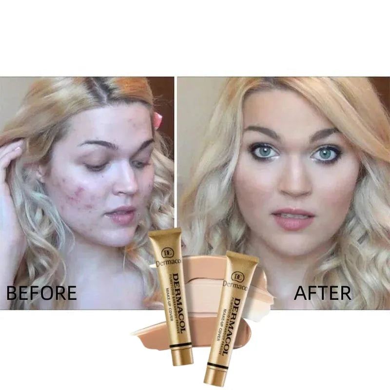 High Quality 14color Concealer High Coverage Waterproof Oil Control Lasting Foundation Cream Dark Spots Tattoo Covering Cosmetic