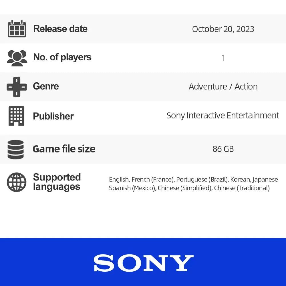 Sony PlayStation 5 PS5 Game Deals - Marvel's Spider-Man 2 - 100% Official Original Physical Game Card