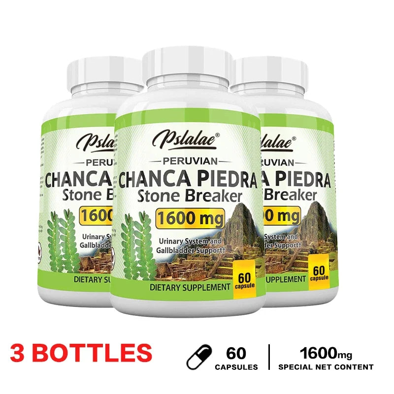 Chanca Piedra 1600mg - Kidney Support Supplement, Clears Kidney Stones and Gallstones