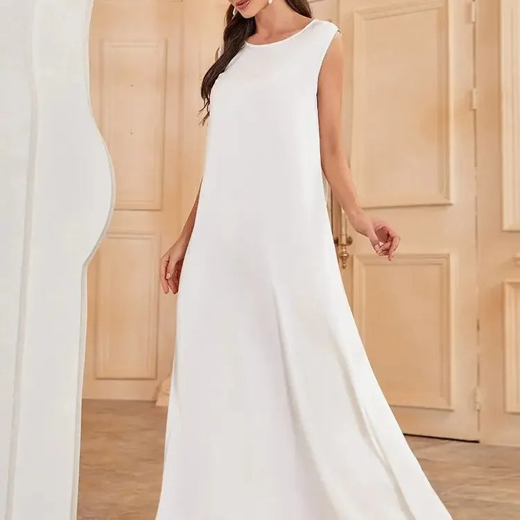 White Ramadan African Dresses Islamic Clothing For Women Dubai Abaya Turkey Arabic Muslim Dress Robe Musulmane Femme Vestidos