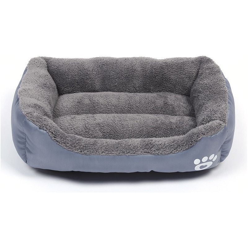 Large Pet Cat Dog Bed Square Plush Kennel Summer Washable Cat Mat Waterproof Mattress Pet Cushion Medium Large Dogs Pet Supplies