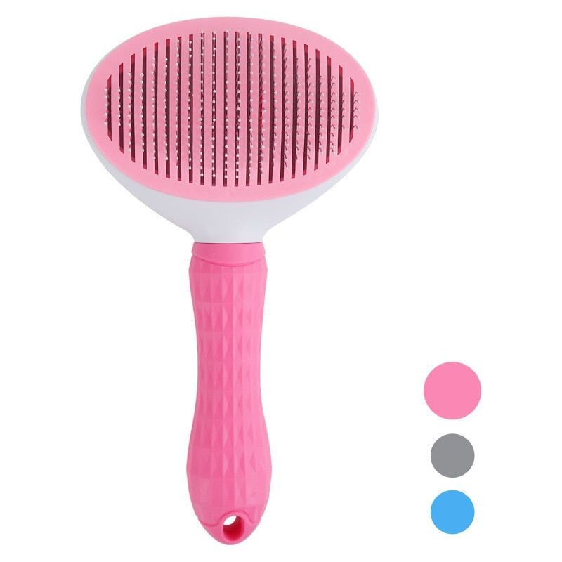 Dog And Cat Hair Removal Floating Hair Cleaning Pet Comb Stainless Steel Needle Comb Beauty Skin Care Pet Dog Cleaning Brush - Jointcorp