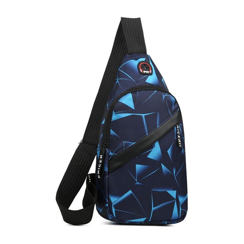 Fashion Men Casual Multifunction Shoulder Bag Travel Crossbody Bag On Shoulder Sling Bag Pack - Jointcorp