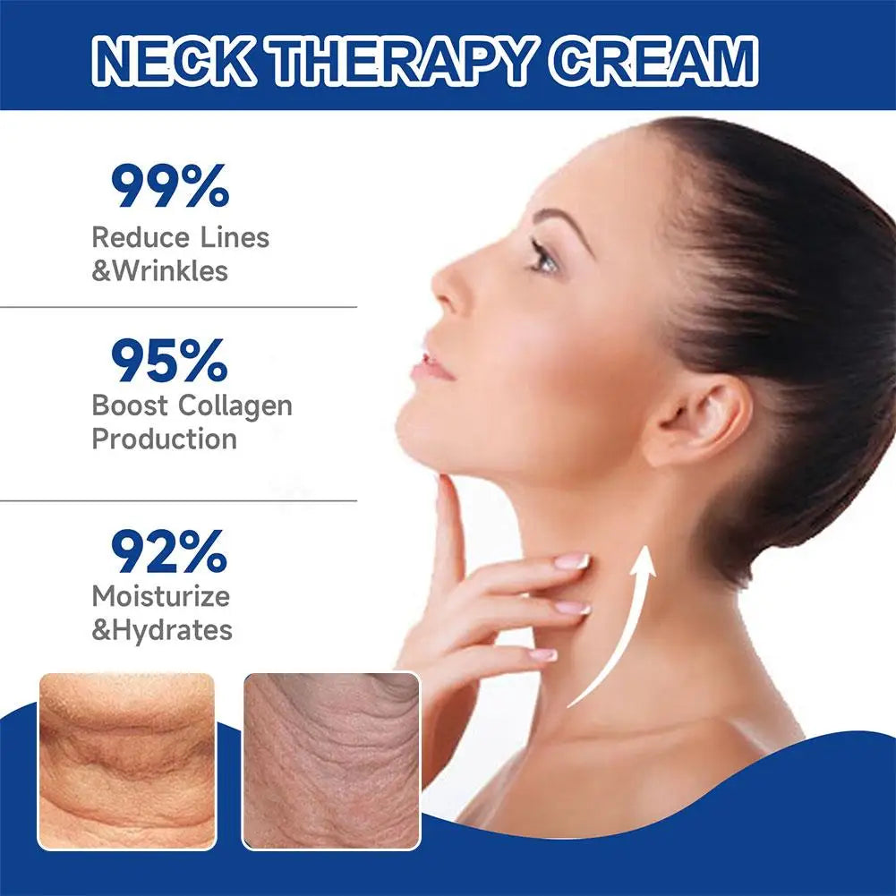 Hydrolyzed Collagen Neck Cream Face Lifting Firming Lightening Smoothing Care Lotion Moisturizer Neck Rejuvenation Cream 20g