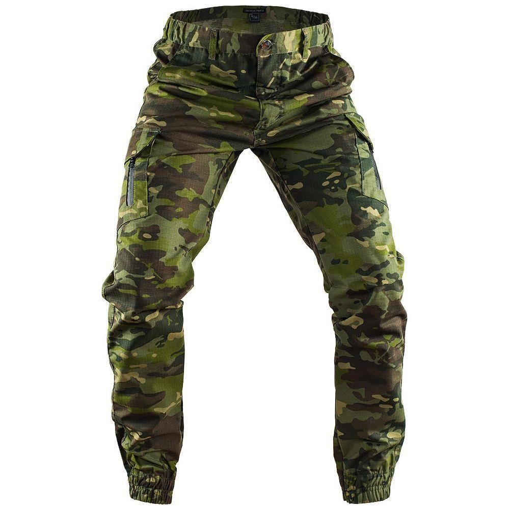 Joggers Outdoor Ripstop Cargo Pants Working Clothing Hiking Hunting Combat Trousers Men's Streetwear - Jointcorp