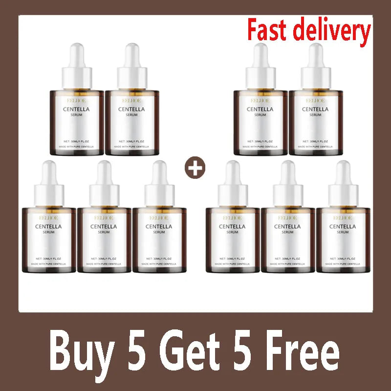 Centella Asiatica Face Serum Nourish Dry Skin Smoothing Rejuvenation Skin Brightening Whitening Cream Facial Moisturizer Korean