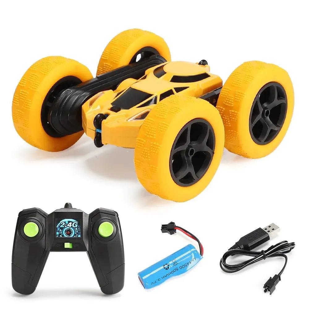 RC Stunt Car Children Double Sided Flip 2.4G Remote Control Car 360 Degree Rotation Off Road Rc Drift Cars For Boys Gift Toys