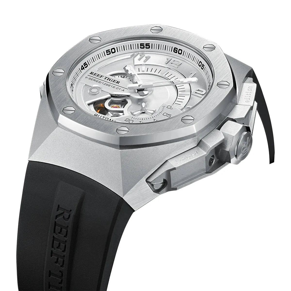 Reef Tiger/RT Top Brand Luxury Sport Automatic Mechanical Men Watch Waterproof Relogio Masculino RGA92S7