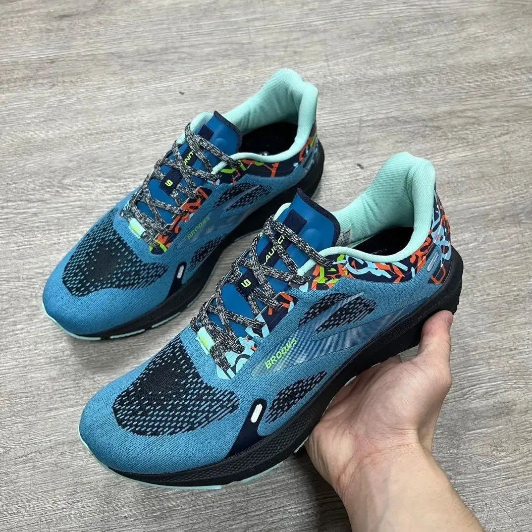 BROOKS Brooks men's lightweight non-slip shock-absorbing breathable racing shoes comfortable sports shoes Marathon running shoes