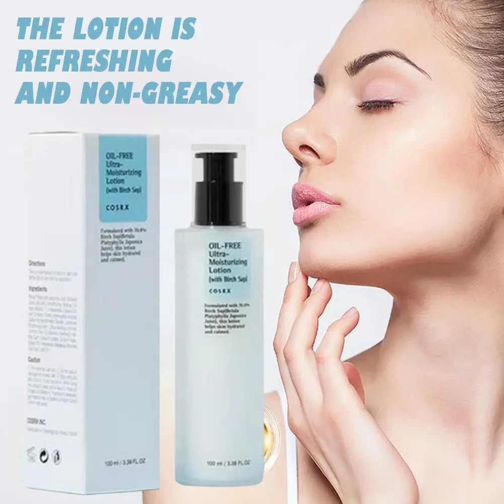 Oil Free Ultra Moisturizing Lotion 100ml Soothing Skin Care Moisturizing Day Cream Lotions Korean Cosmetics