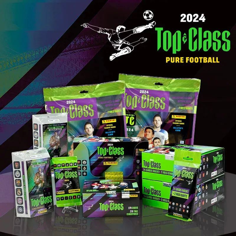 2024 Panini Football Star Cards FIFA Top Class Pure Football Soccer Star Collection Messi Ronaldo Footballer Limited Fan Cards