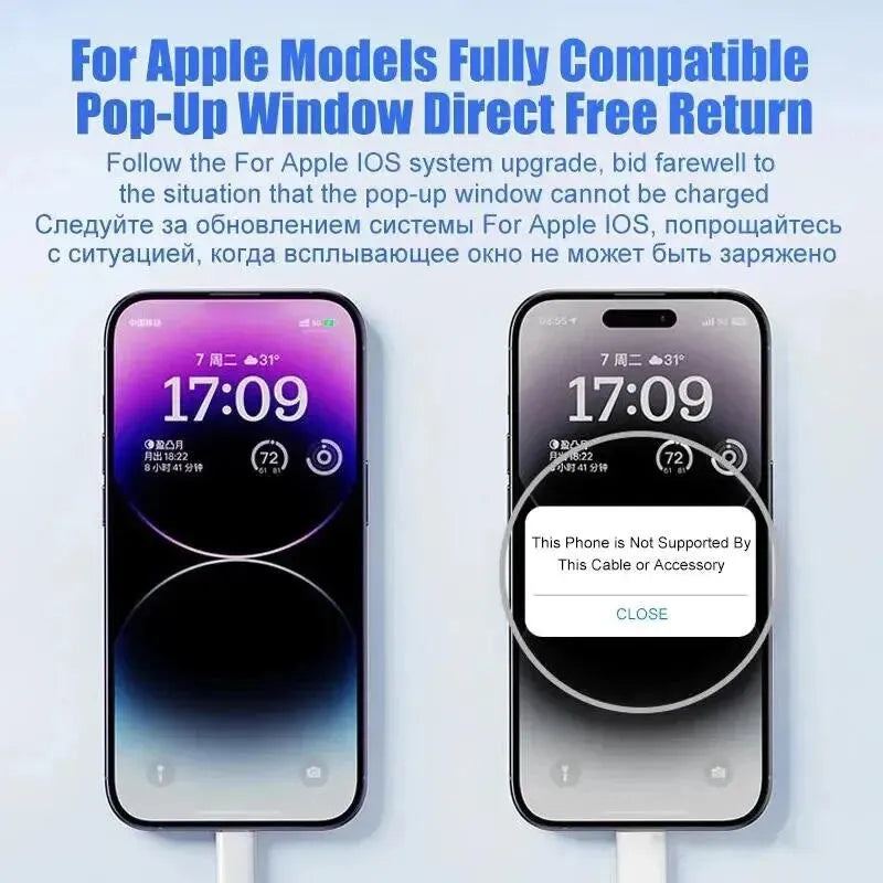 For Apple Original USB Type C Charger For iPhone 13 12 11 14 Pro Max Mini XR X XS 8 Plus iPad Air Charger PD Fast Charging Cable