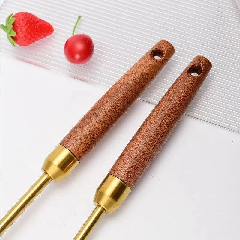 4pcs/set Stainless Steel Cookware Set Kitchen Accessories Titanium Plating Kitchen Four-Piece Set Cooking Utensils Gold Black