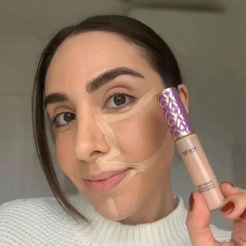 10ml Liquid Foundation Efficient Face Concealer Anti Sweat Long Lasting Brightening Liquid Foundation Makeup Basic Cream