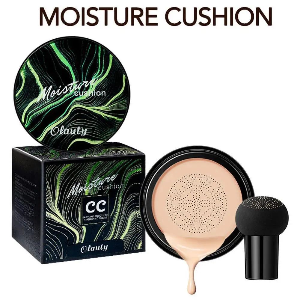 BB CC Cream For Fashion Girl Air Cushion Mushroom Head Makeup Foundation Long Color Natural Moisturizing Tools Concealer