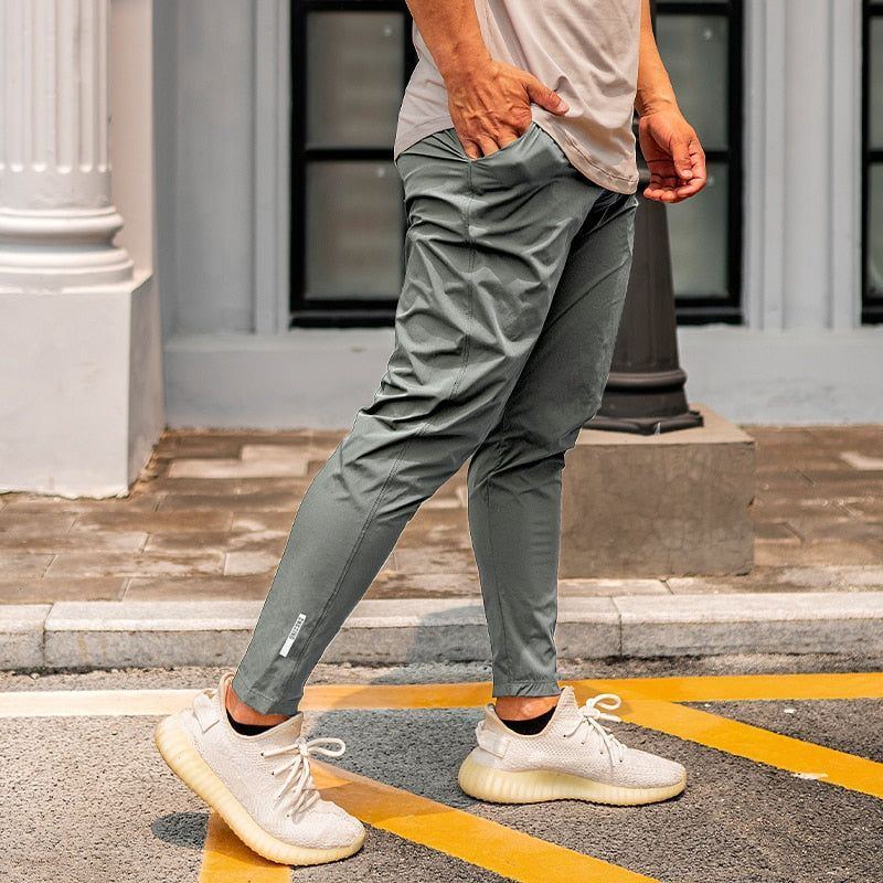 Men Running Fitness Sweatpants Male Casual Outdoor Training Sport Long Pants Jogging Workout Trousers Bodybuilding - Jointcorp