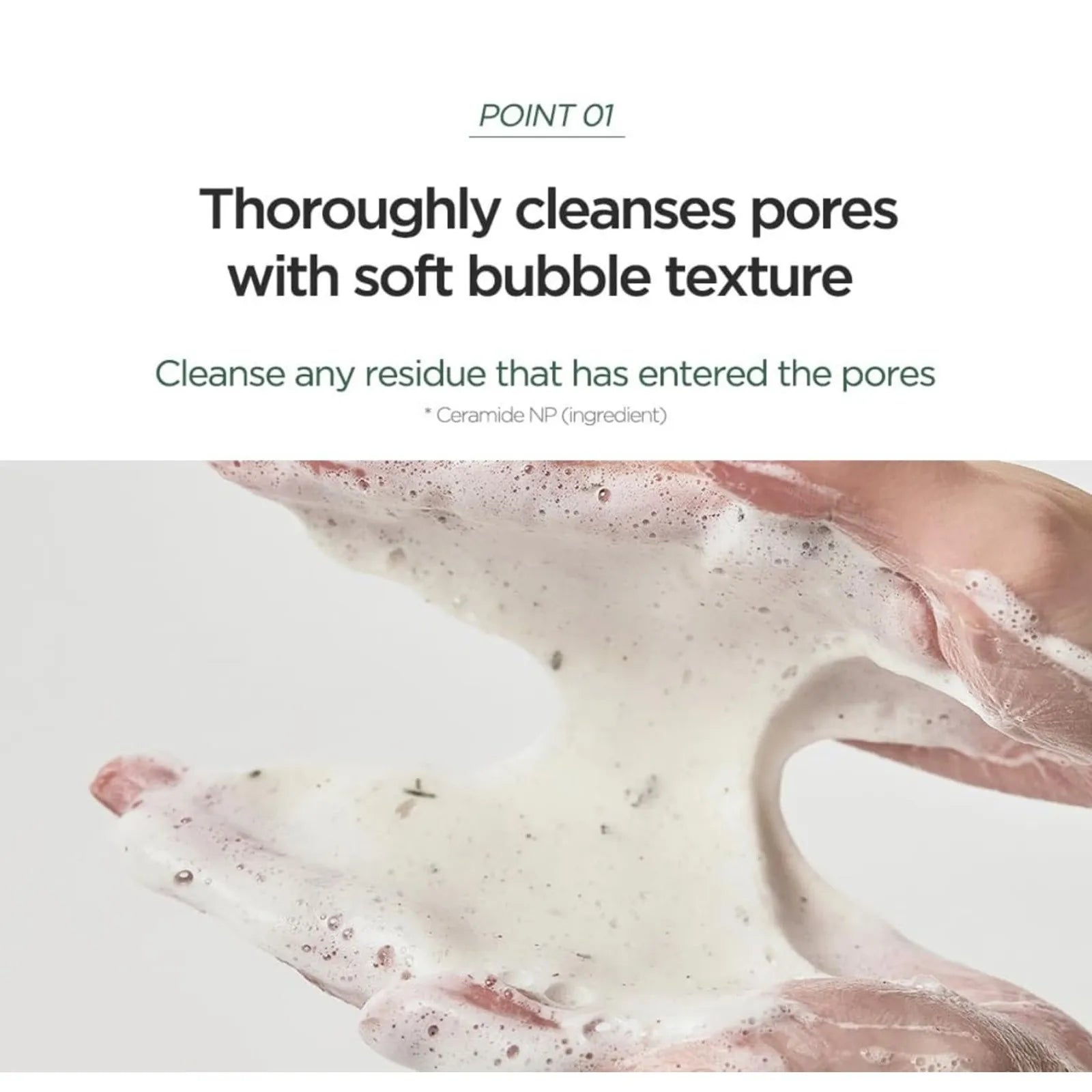 Quercetinol Pore Deep Cleansing Foaming Facial Cleanser, 5.07 Fl Oz (150 Ml)