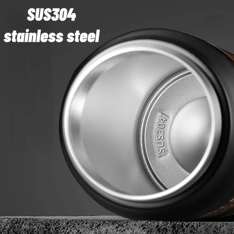 304 Stainless Steel Thermal Mug Portable Thermos with Straw Tumbler Coffee Cup Sports Vacuum Flasks Cold and Hot Water Bottle