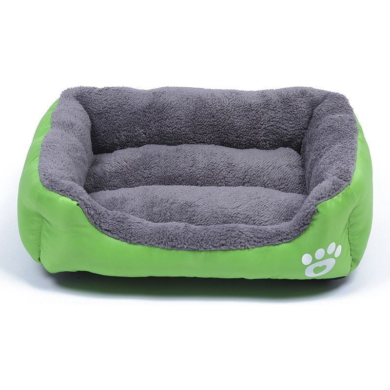 Large Pet Cat Dog Bed Square Plush Kennel Summer Washable Cat Mat Waterproof Mattress Pet Cushion Medium Large Dogs Pet Supplies - Jointcorp