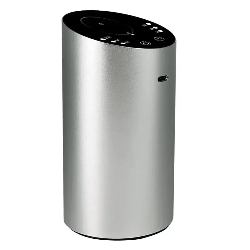 Wireless Car Aroma Diffuser with 20ml Empty Essential Oil Bottle Rechargeable Fragrance Diffuser for Bedroom