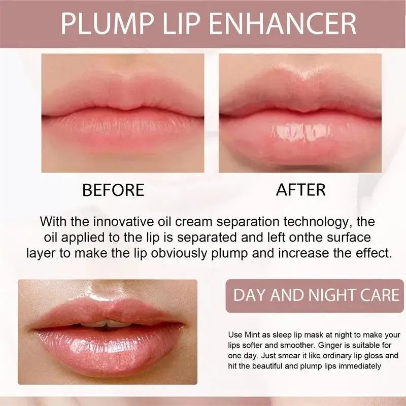 Lip Plump Serum Increase Lips Elasticity Instant Volumising Essential Oil Reduce Fine Lines Moisturizing Nourish Lip New