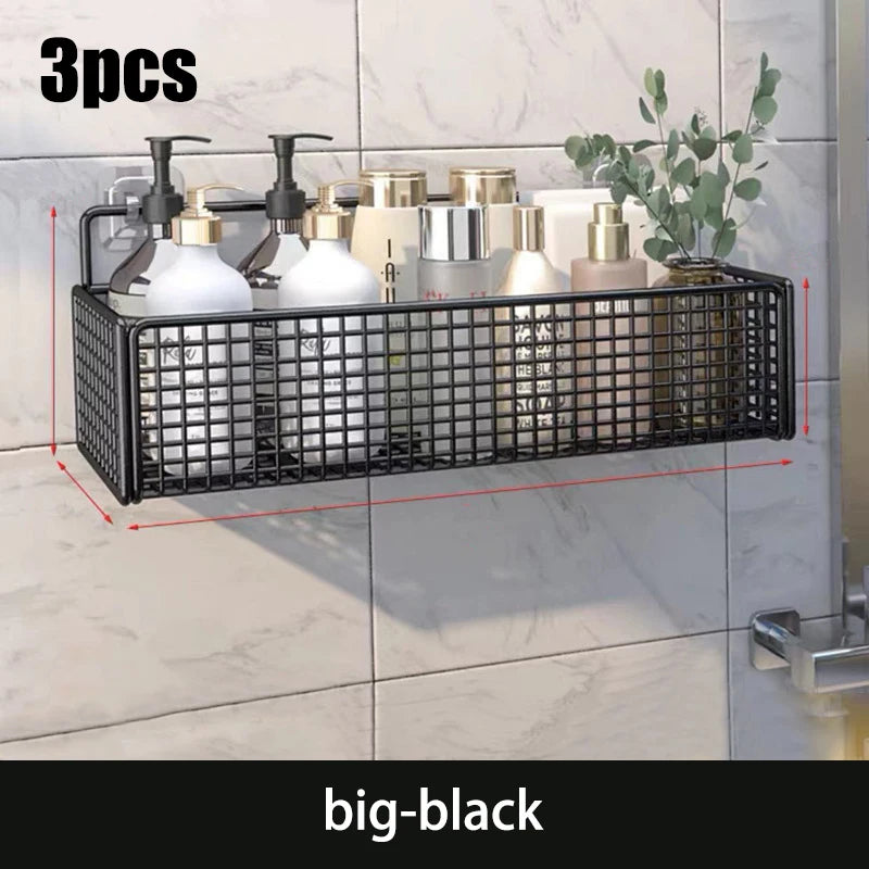 Kitchen Wall Mount Storage Rack Non Perforated Wall Mounted Storage Rack Wall Shelf Spice Rack Kitchen Rack Dish Rack Sink Rack