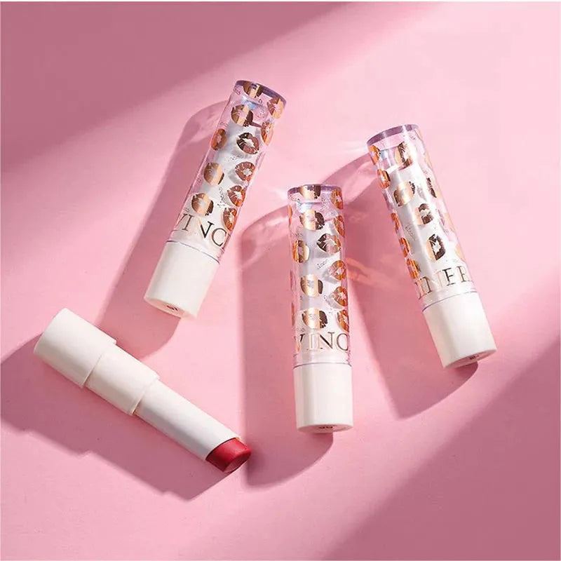 New tinted nourishing moisturising lipstick natural lasting hydration fading lip lines mirror 8 colours lipstick