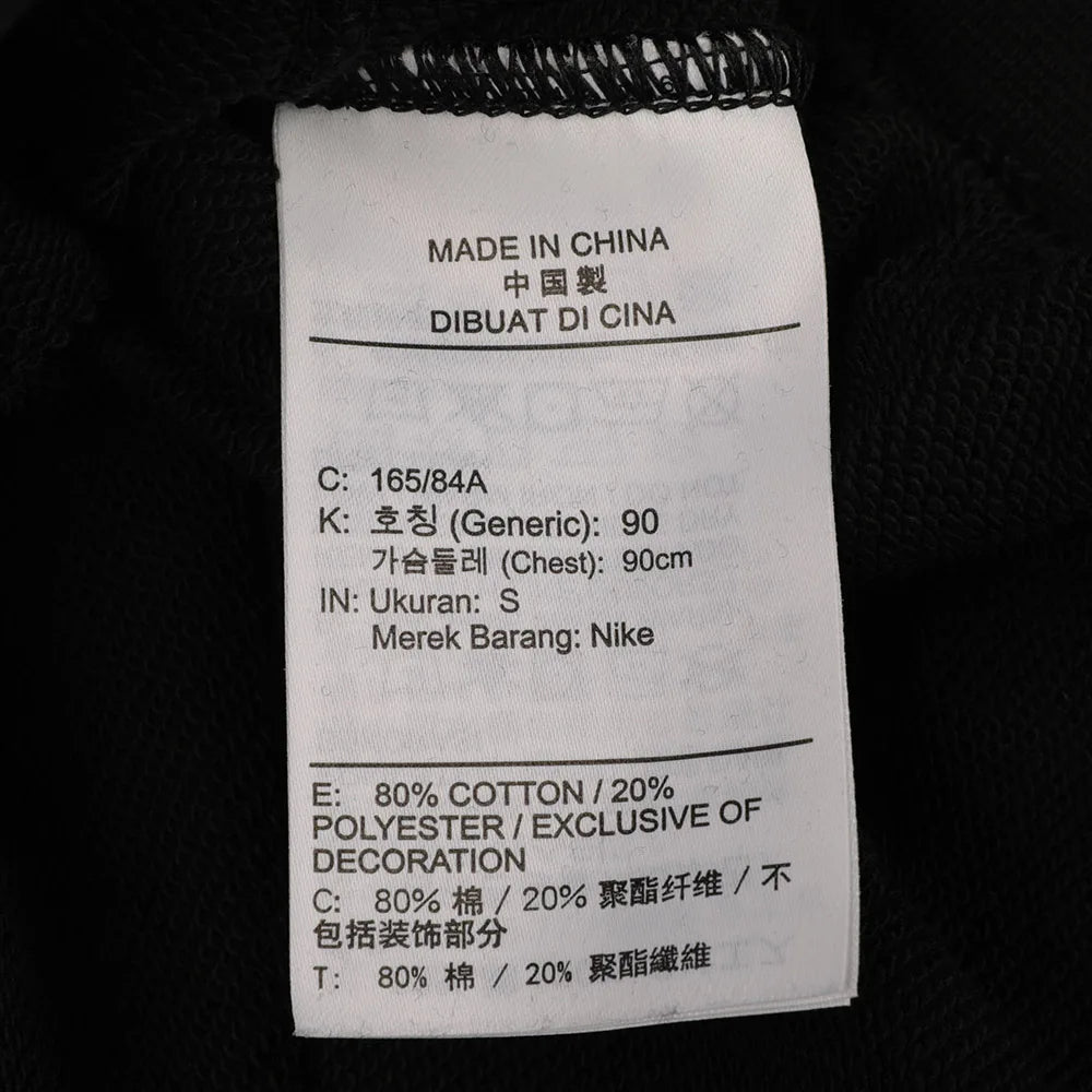 NIKE 2024 Men's AS M NSW CLUB CRW FT Adult Knitted Sports Shirt BV2667-010