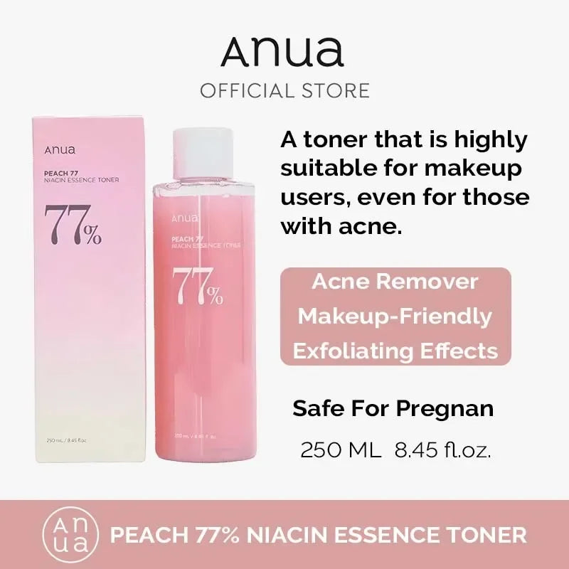 Anua Korean Skin Care Products Sets Heartleaf 77% Clear Pad 70 EA Deep Clean Gentle Heartleaf Cleansing Oil Remove Acne 200ml