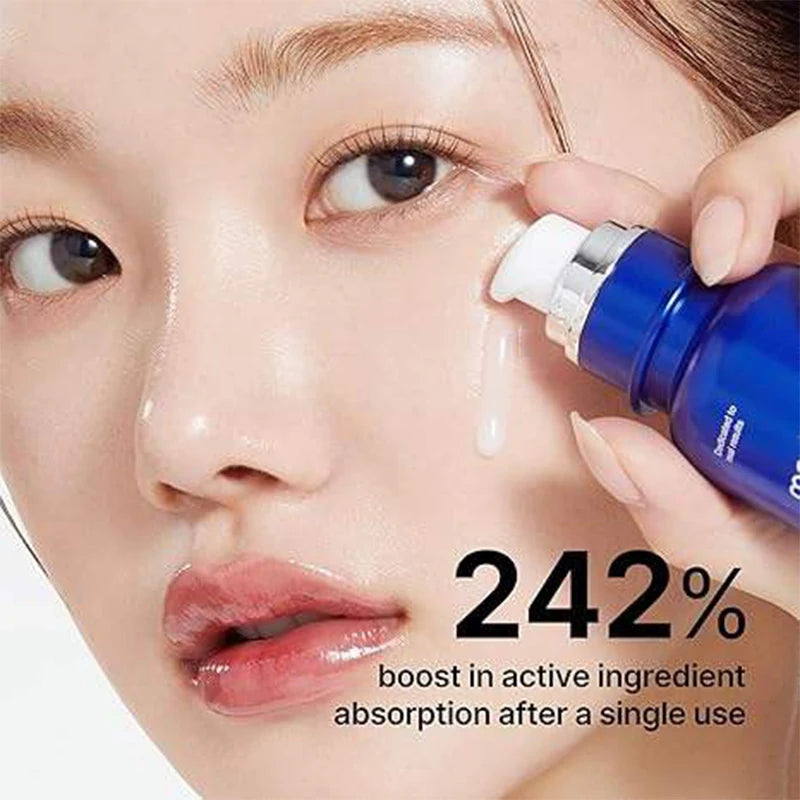 Korean Skin Booster Serum,Facial Cleaner Remove Acne Pore Shrinking Cream,Face Firming Anti Wrinkle Moisturizing Care Lotion