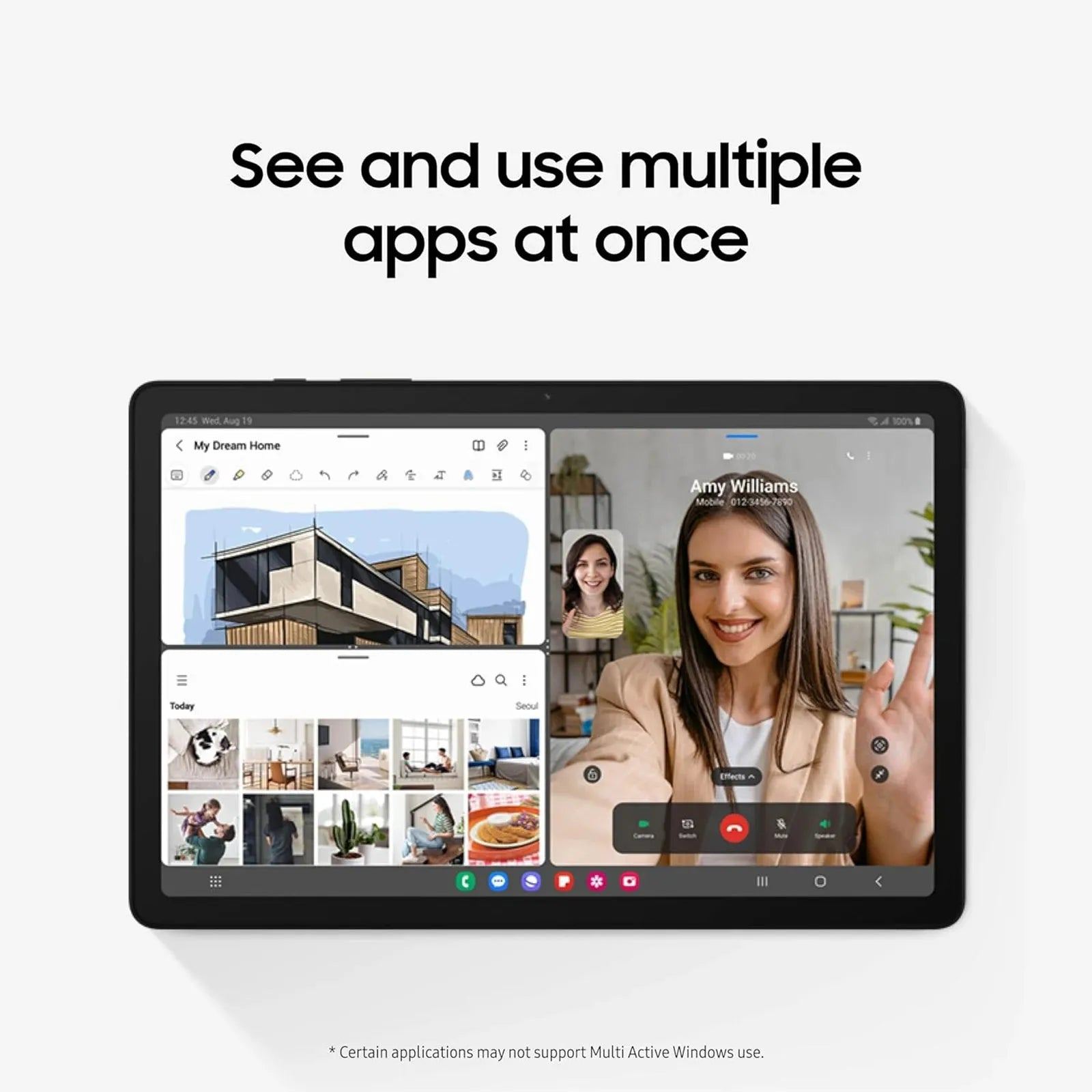 SAMSUNG Galaxy Tab A9+ Tablet 11” 8+128GB Android Tablet, 2.2GHz, 1.8GHZ Quad Speakers,Slim, Light, Durable Design