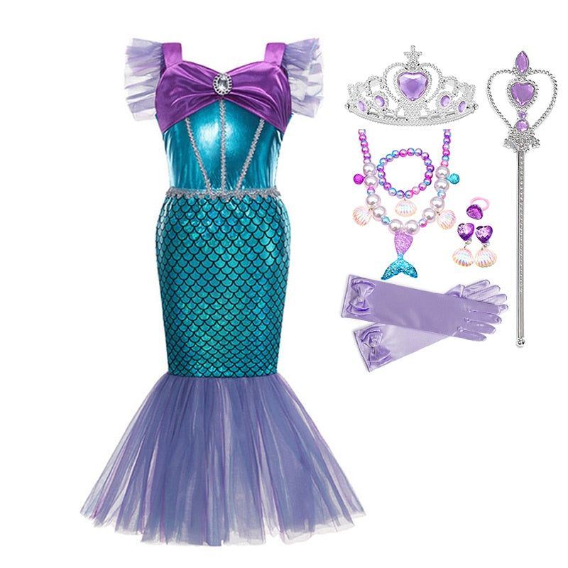 Princess Costume Kids Dress For Girls