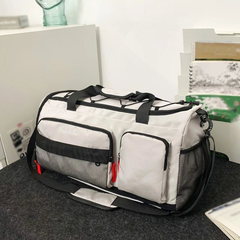 Yoga Travel Gym Backpack Luggage Bag for Women Men Fitness Training Dry Wet Shoes Pocket Outdoor Sports Swimming Daypack Bag