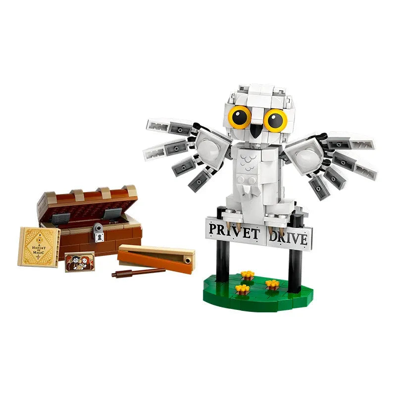 March New Product LEGO Harry Potter Series 76425, 4 Privet Drive, Hedwig Children's Puzzle Block Toys