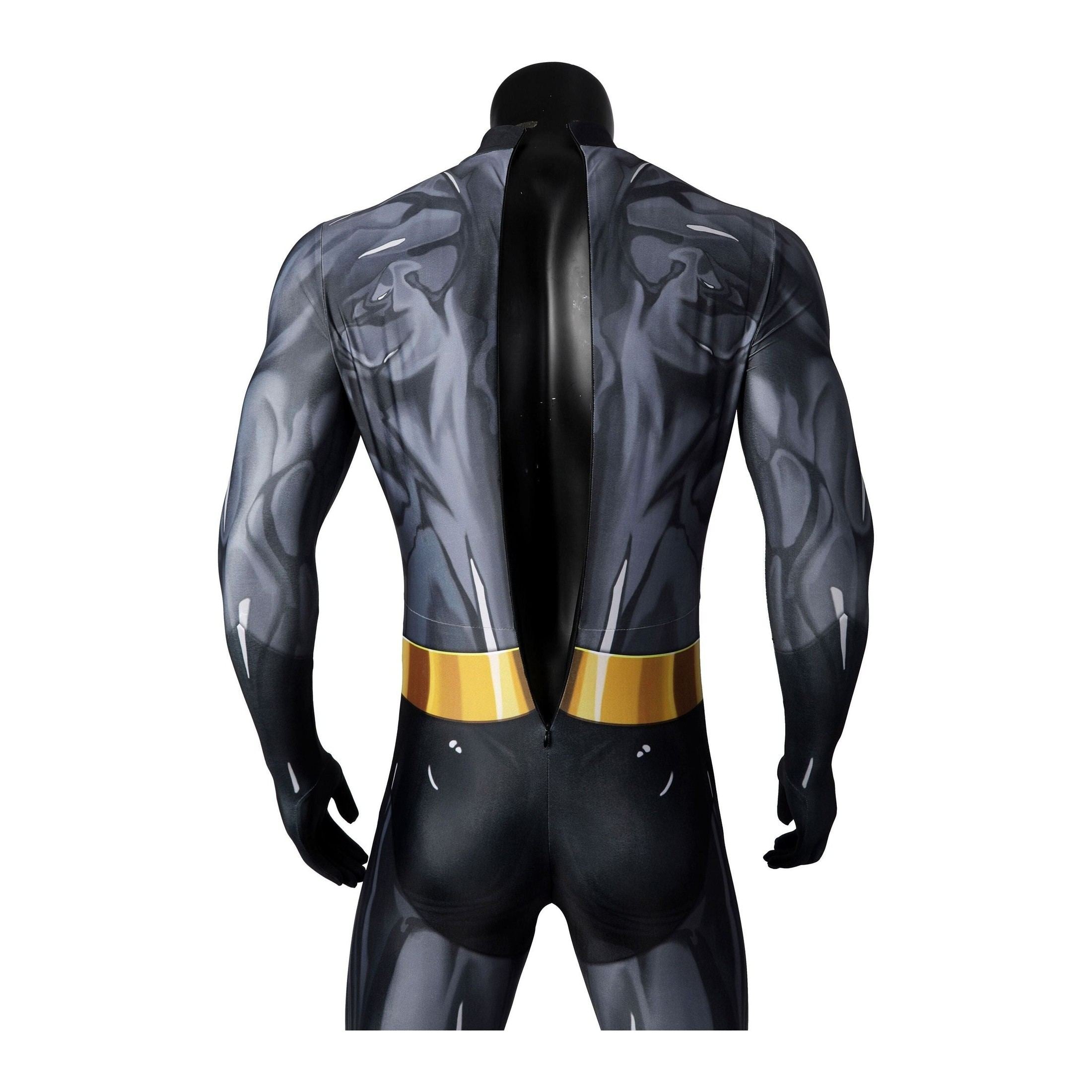 New Bat Cosplay Costume The Animated Series Season 1 Bat Costume 3D Digital Printing Spandex Zentai Suit Outfit with Bat Mask