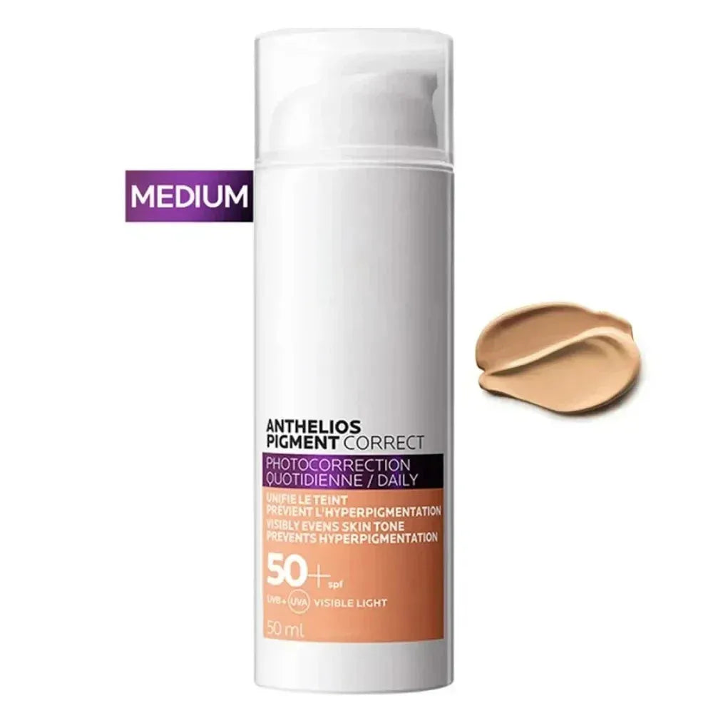 Original Sunscreen Anthelios Pigment Correct / Anthelios Oil Correct / Anthelios Age Correct SPF50 Sunscreen Cream 50ml