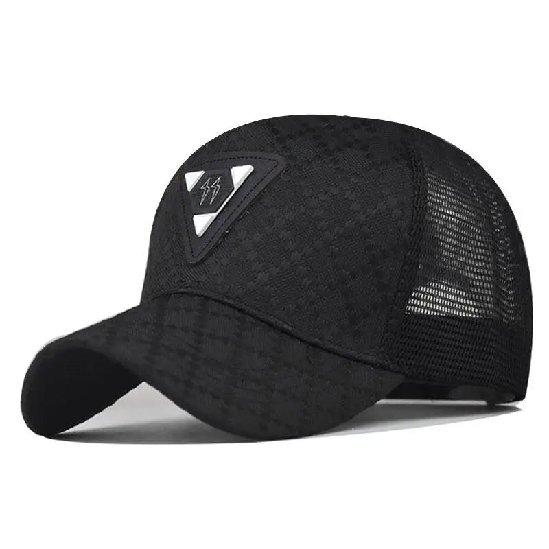 Summer2021 Quick Drying Baseball Caps Men Women Plaid Letter Casual Mesh Sun Protection Breathable Adjustable Gorras Snapback