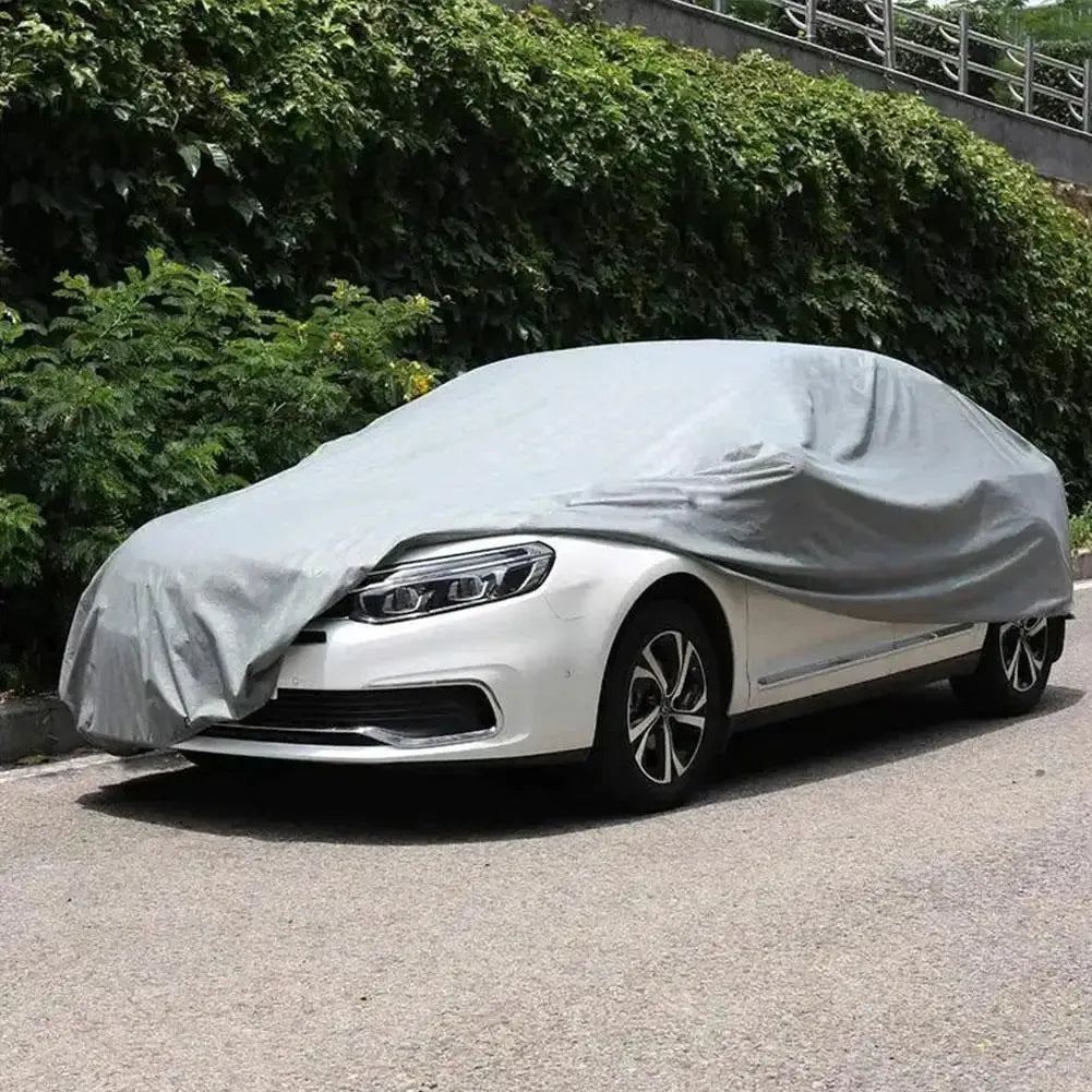 Car Cover Outdoor Protection Full Snow Cover Sunshade Dustproof Protection Cover Universal For Hatchback Q2O9