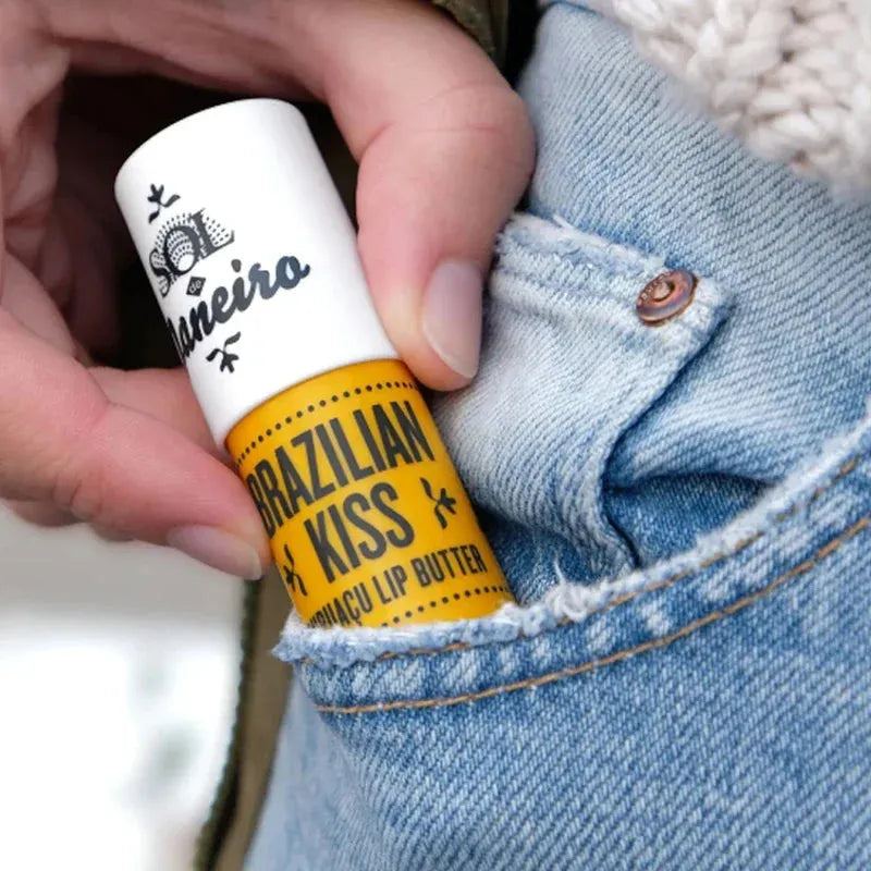 Brazilian Kiss Lipstick Moisturize Lip Balm Reduces Lip Lines Long Lasting Anti Drying gel lipstick Nourishing Lip Care Makeup