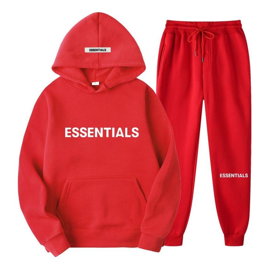 Men's Hooded Sweatshirt Suit Pure Cotton Couple Jogging Sweatshirt Street Sportswear - Jointcorp