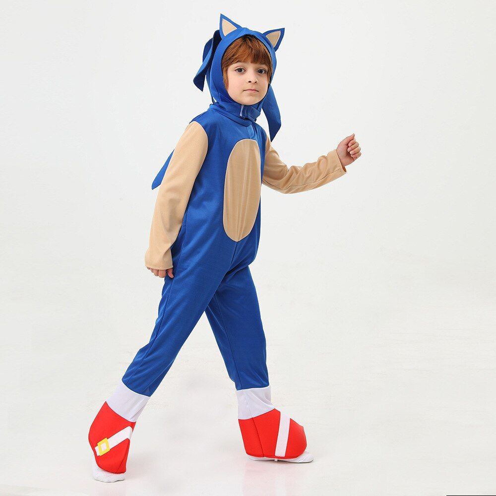 Simbok Sony Cartoon Anime Cosplay Game Dress Up Stage Performance Costume Suit Kid Children's Day Birthday Party