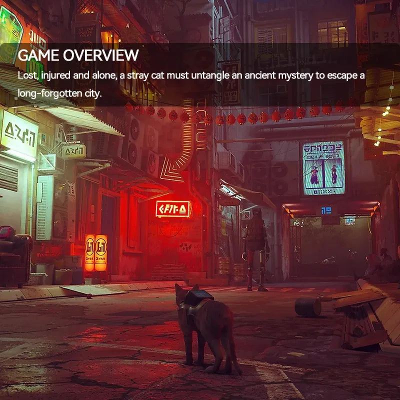 Sony PlayStation 5 Stray Game Disc STRAY PS5 Game Deals for Platform PlayStation5 PS5 STRAY